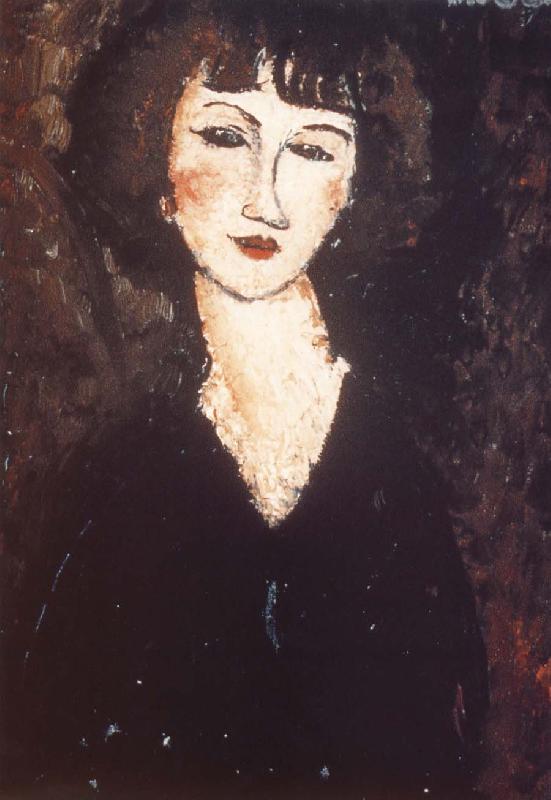 Amedeo Modigliani Girl from Mountmartre France oil painting art